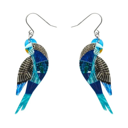 Erstwilder A Budgie Named Chirp Drop Earrings* Earrings