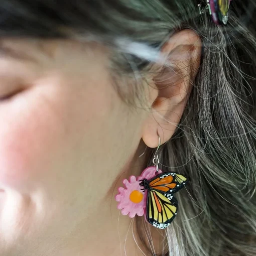 Erstwilder A Butterfly Named Flutter Drop Earrings* Earrings