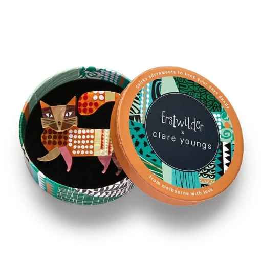 Erstwilder A Cat Named Purr Brooch* Brooches