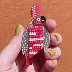 Erstwilder A Cockatoo Named Squawk Brooch* Brooches
