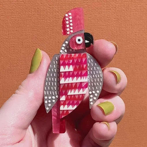 Erstwilder A Cockatoo Named Squawk Brooch* Brooches