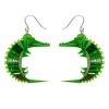 Erstwilder A Crocodile Named Growl Drop Earrings* Earrings