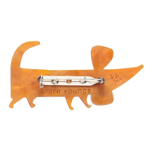 Erstwilder A Dachshund Named Bark Brooch* Brooches