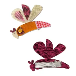 Erstwilder A Dragonfly Named Buzz Hair Clips Set - 2 Piece* Hair Clips & Claws