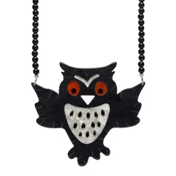 Erstwilder A Halloween Hoot Necklace* Necklaces