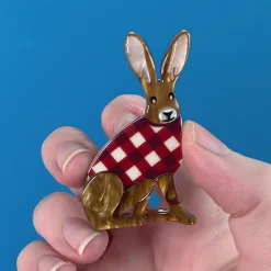 Erstwilder A Hare'S Breadth Brooch* Brooches