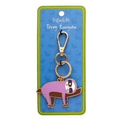 Erstwilder A Little Sluggish Enamel Key Ring* Enamel Key Rings