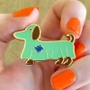 Erstwilder A Most Ghostly Pooch Enamel Pin* Enamel Pins