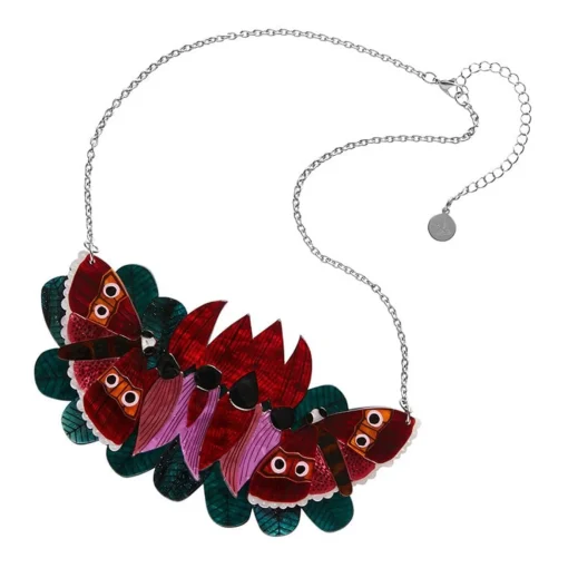 Erstwilder A Moth Amongst The Desert Peas Necklace* Necklaces