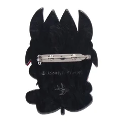 Erstwilder A Pleasing Desert Pea Brooch* Brooches