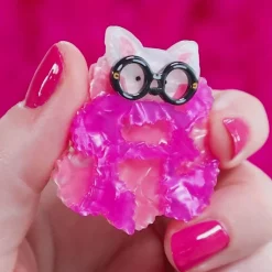 Erstwilder A Pooch Amongst The Pom Poms Mini Brooch* Brooches