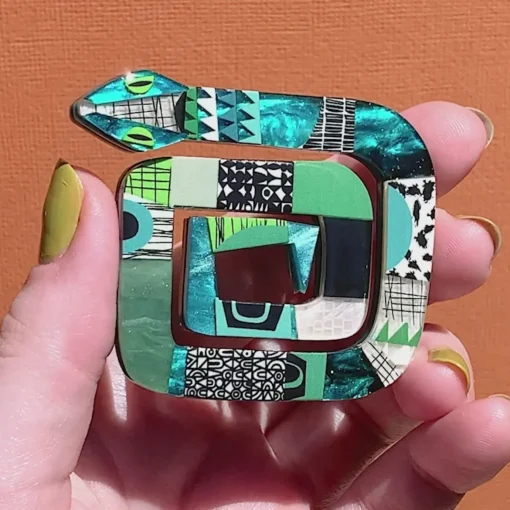 Erstwilder A Snake Named Hiss Brooch* Brooches