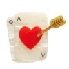 Erstwilder Ace'S High Brooch* Brooches