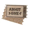 Erstwilder Admit One Ticket Brooch* Brooches