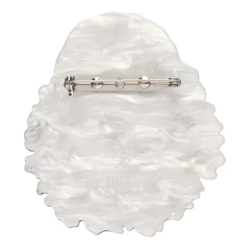 Erstwilder Adorned In Feathers Iris Brooch* Brooches