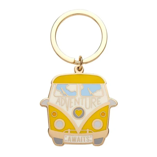 Erstwilder Adventure Awaits Enamel Key Charm* Enamel Key Rings