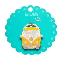 Erstwilder Adventure Awaits Enamel Key Charm* Enamel Key Rings