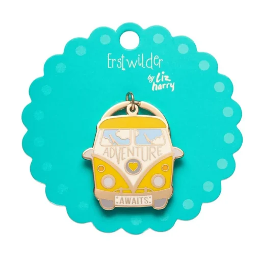 Erstwilder Adventure Awaits Enamel Key Charm* Enamel Key Rings