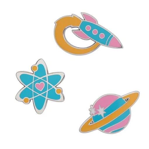 Erstwilder Adventurous Atom Enamel Pin* Enamel Pins