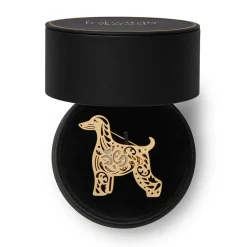 Erstwilder Ainslee The Afghan Hound Perfume Brooch* Brooches