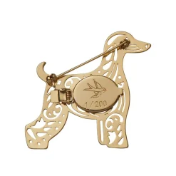 Erstwilder Ainslee The Afghan Hound Perfume Brooch* Brooches