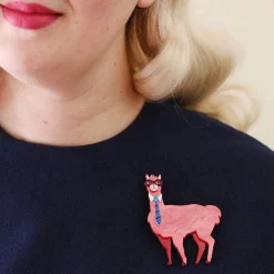 Erstwilder Alan The Alpaca Brooch* Brooches