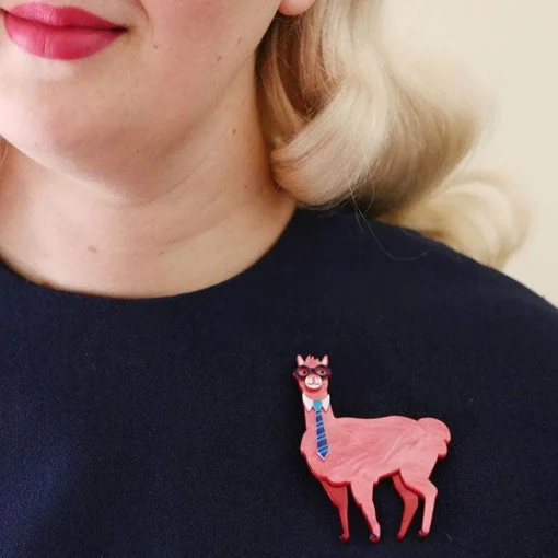 Erstwilder Alan The Alpaca Brooch* Brooches