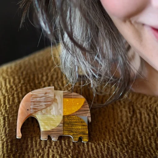 Erstwilder An Elephant Named Rumble Brooch* Brooches