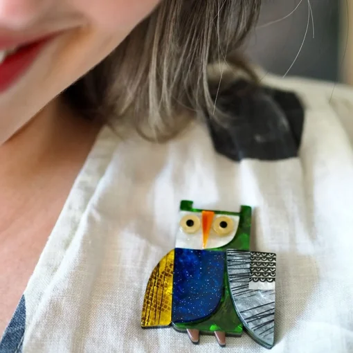 Erstwilder An Owl Named Hoot Brooch* Brooches