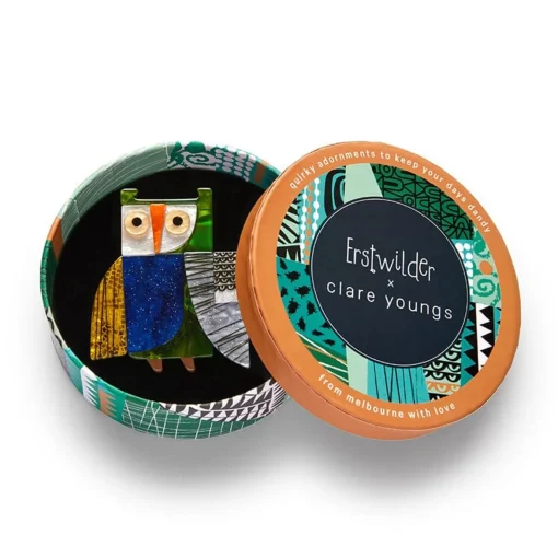 Erstwilder An Owl Named Hoot Brooch* Brooches