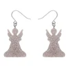 Erstwilder Angel Glitter Drop Earrings - Silver* Essential Earrings