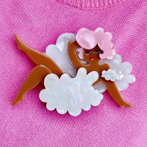 Erstwilder Angela Of The Air Brooch* Brooches