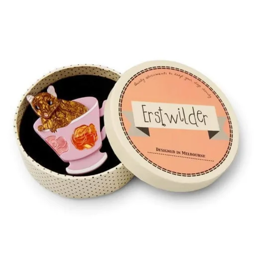 Erstwilder An-Tea-Chinus Mouse Brooch* Brooches