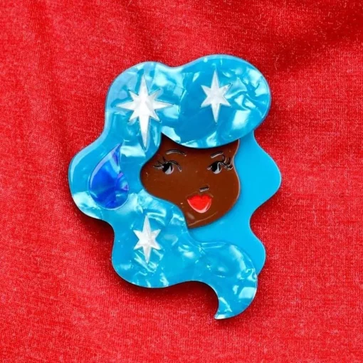 Erstwilder Aquarius The Accepting Brooch* Brooches