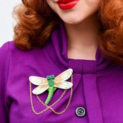 Erstwilder As The Dragon Flies Brooch* Brooches