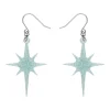 Erstwilder Atomic Star Glitter Drop Earring - Blue* Essential Earrings