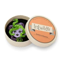 Erstwilder Avert Thy Gaze Brooch* Brooches