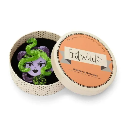 Erstwilder Avert Thy Gaze Brooch* Brooches