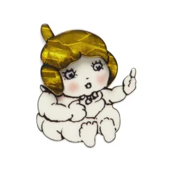 Erstwilder Baby Gumnut Mini Brooch* Brooches
