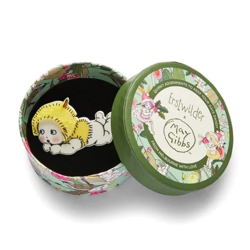 Erstwilder Baby Wattle Mini Brooch* Brooches