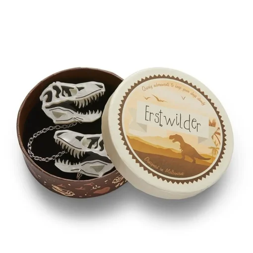Erstwilder Bad To The Bone Cardigan Clips* Brooches