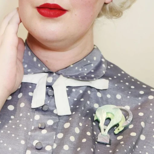 Erstwilder Balancing Act Ibex Brooch* Brooches