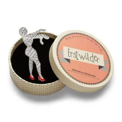 Erstwilder Bandaged Beauty Mummy Brooch* Brooches