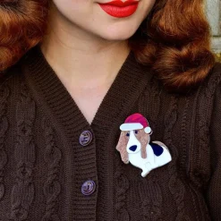 Erstwilder Barney'S First Christmas Brooch* Brooches