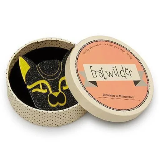 Erstwilder Bast From The Past Cat Brooch* Brooches