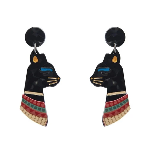 Erstwilder Bastet The Protector Drop Earrings* Earrings