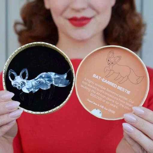 Erstwilder Bat-Eared Bestie Fox Brooch* Brooches