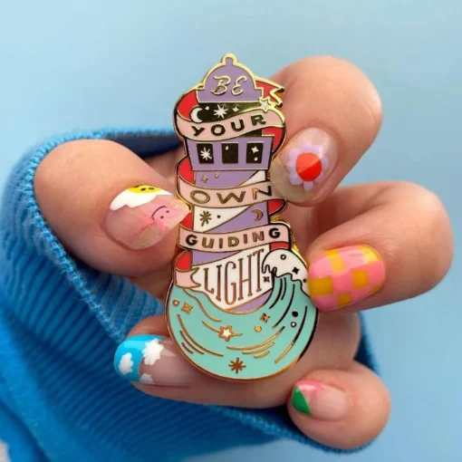 Erstwilder Be Your Own Guiding Light Enamel Pin* Enamel Pins