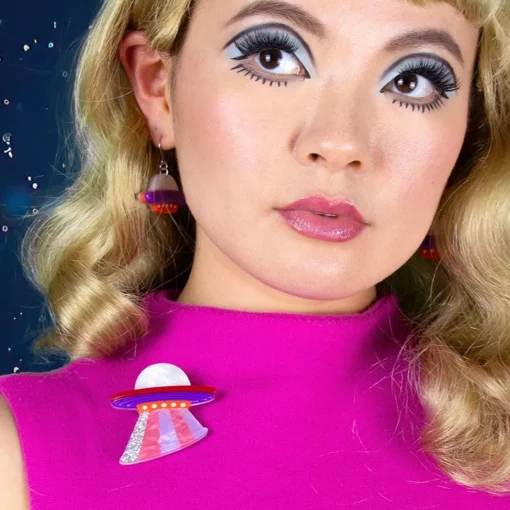 Erstwilder Beam Me Up Brooch* Brooches