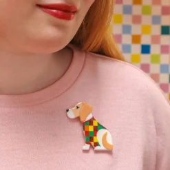 Erstwilder Beatrice Beagle Brooch* Brooches